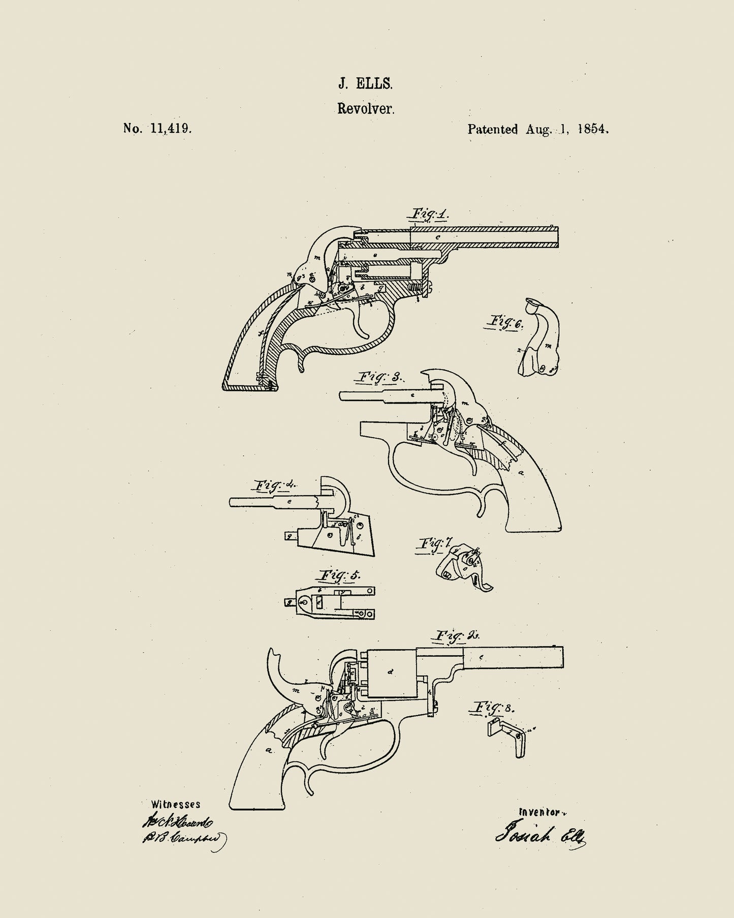 1854 Revolver