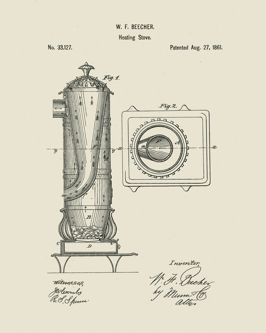 1861 Heating Stove