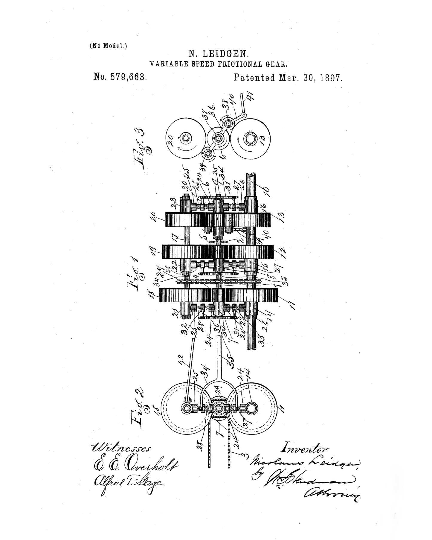 1897 Variable Speed Transmission