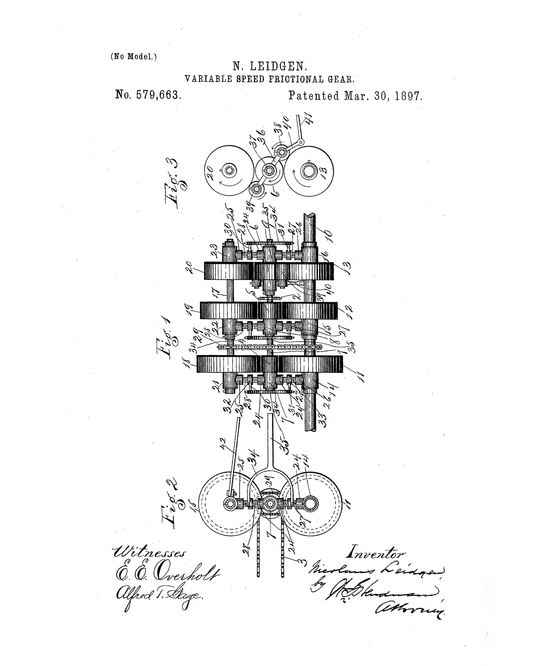 1897 Variable Speed Transmission