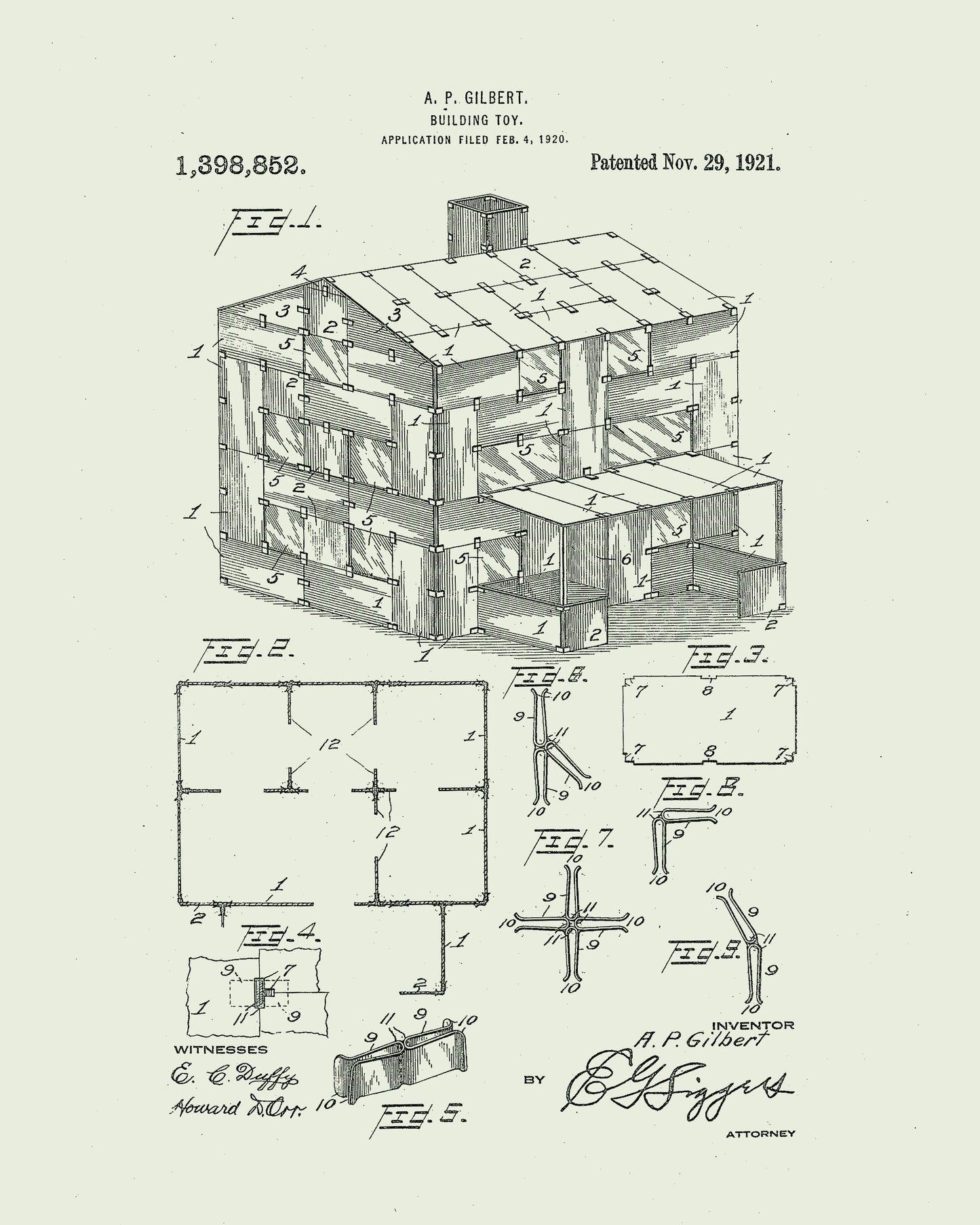 1921 Building Toy