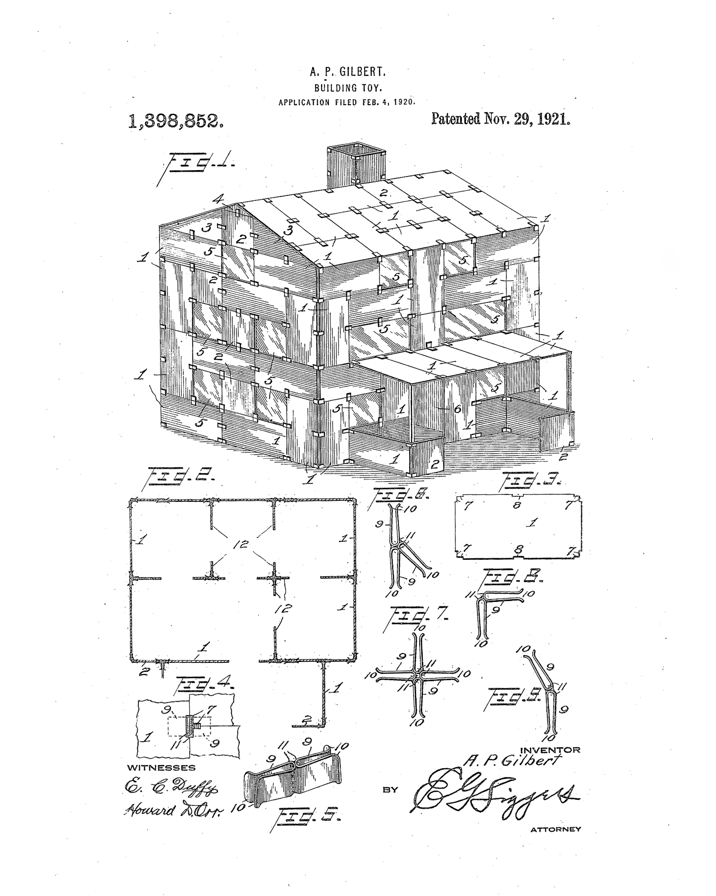 1921 Building Toy