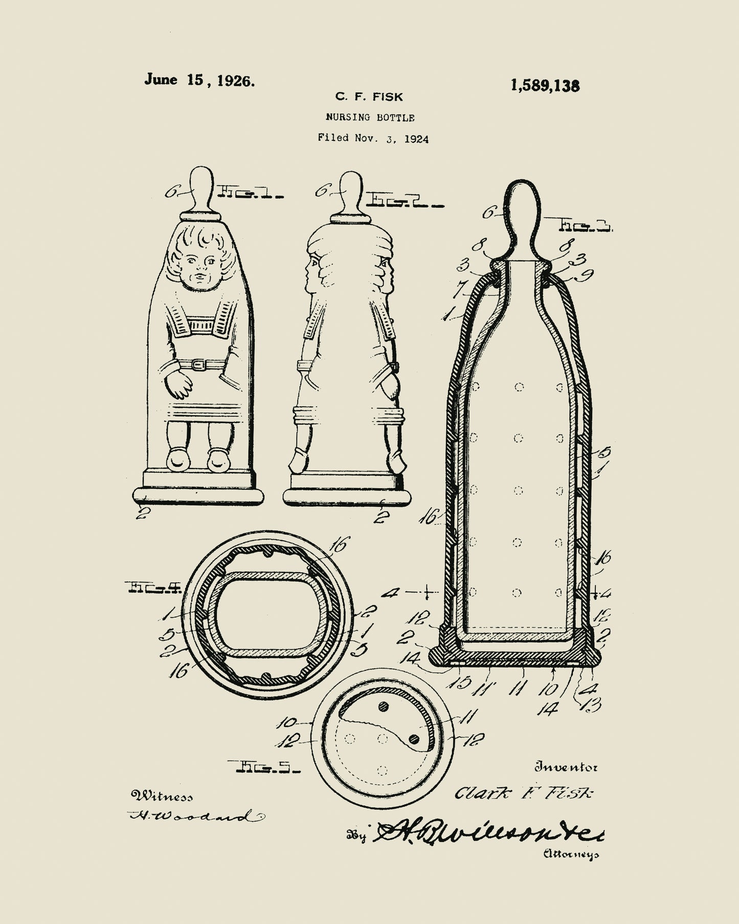 1926 Nursing Bottle