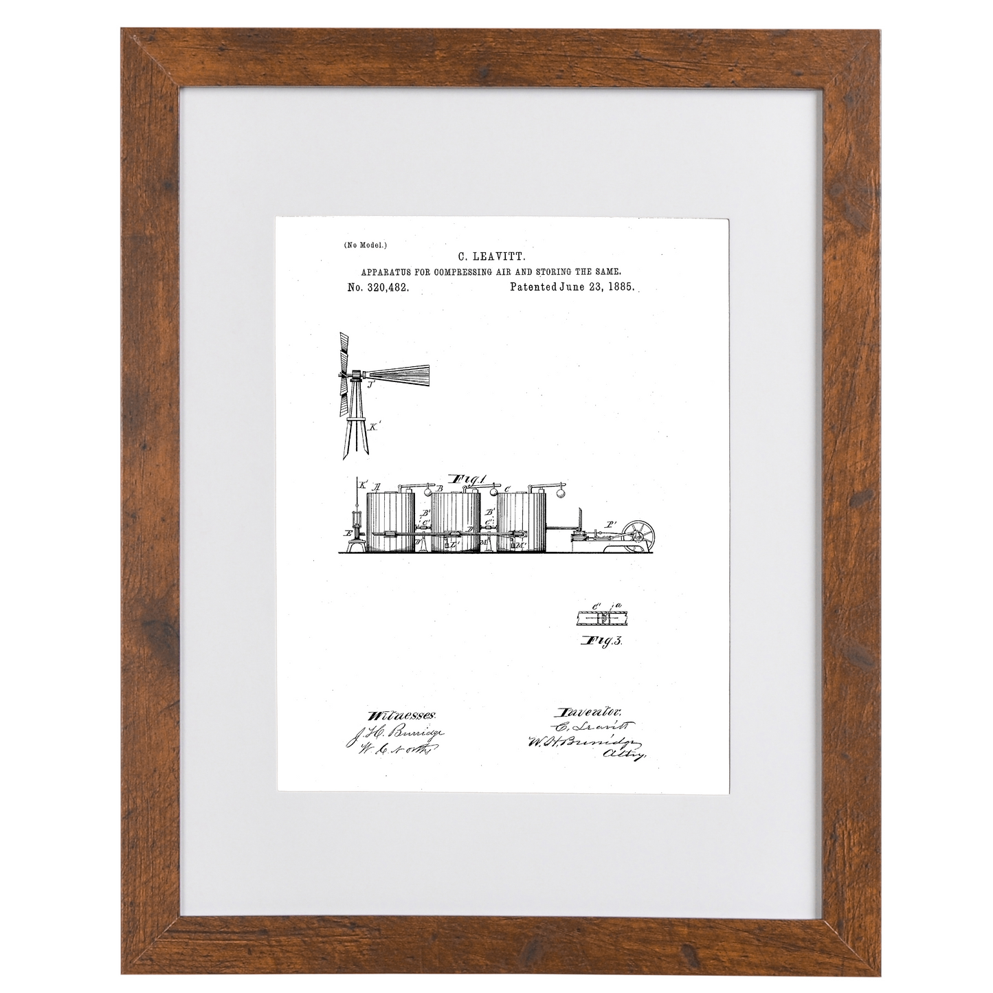 Custom Vintage Patent Print