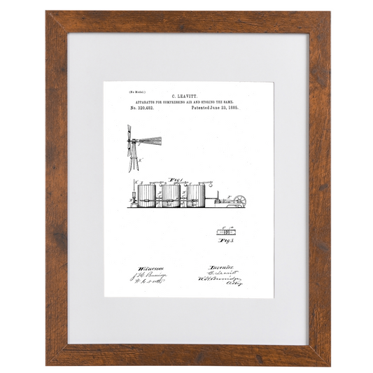 Custom Vintage Patent Print