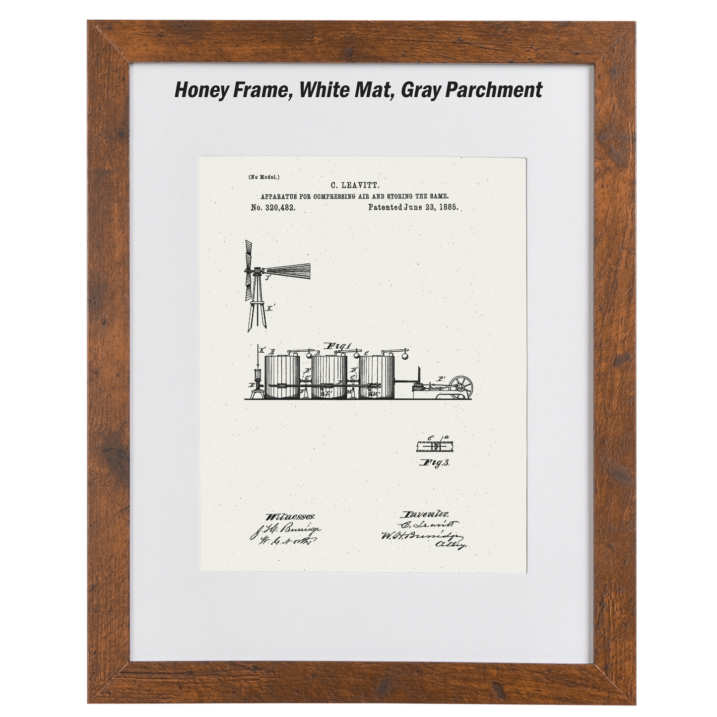 Custom Vintage Patent Print