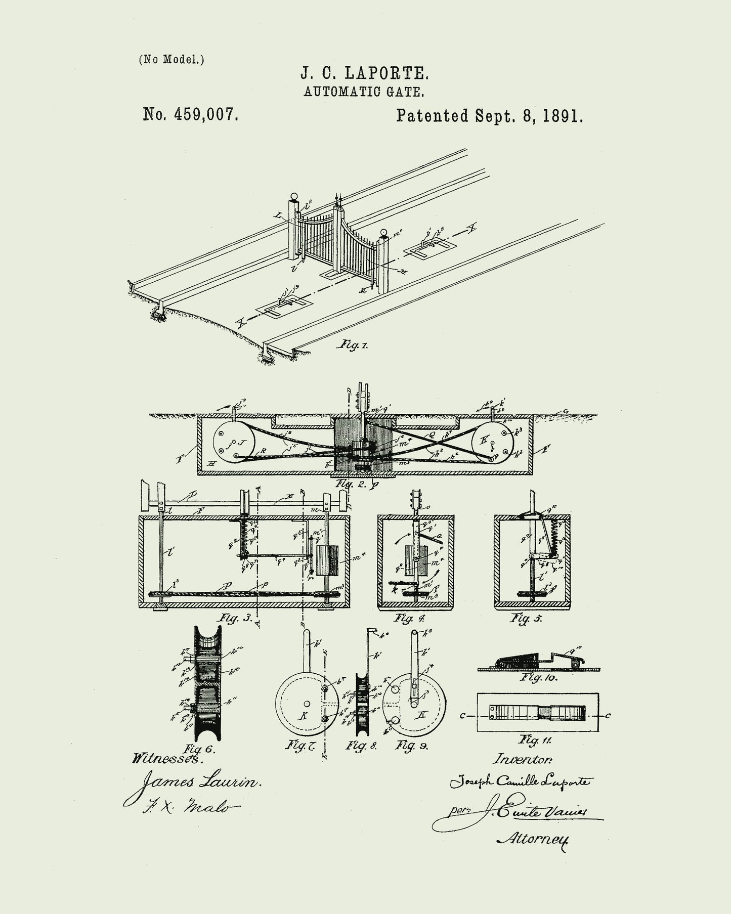 1891 Automatic Gate