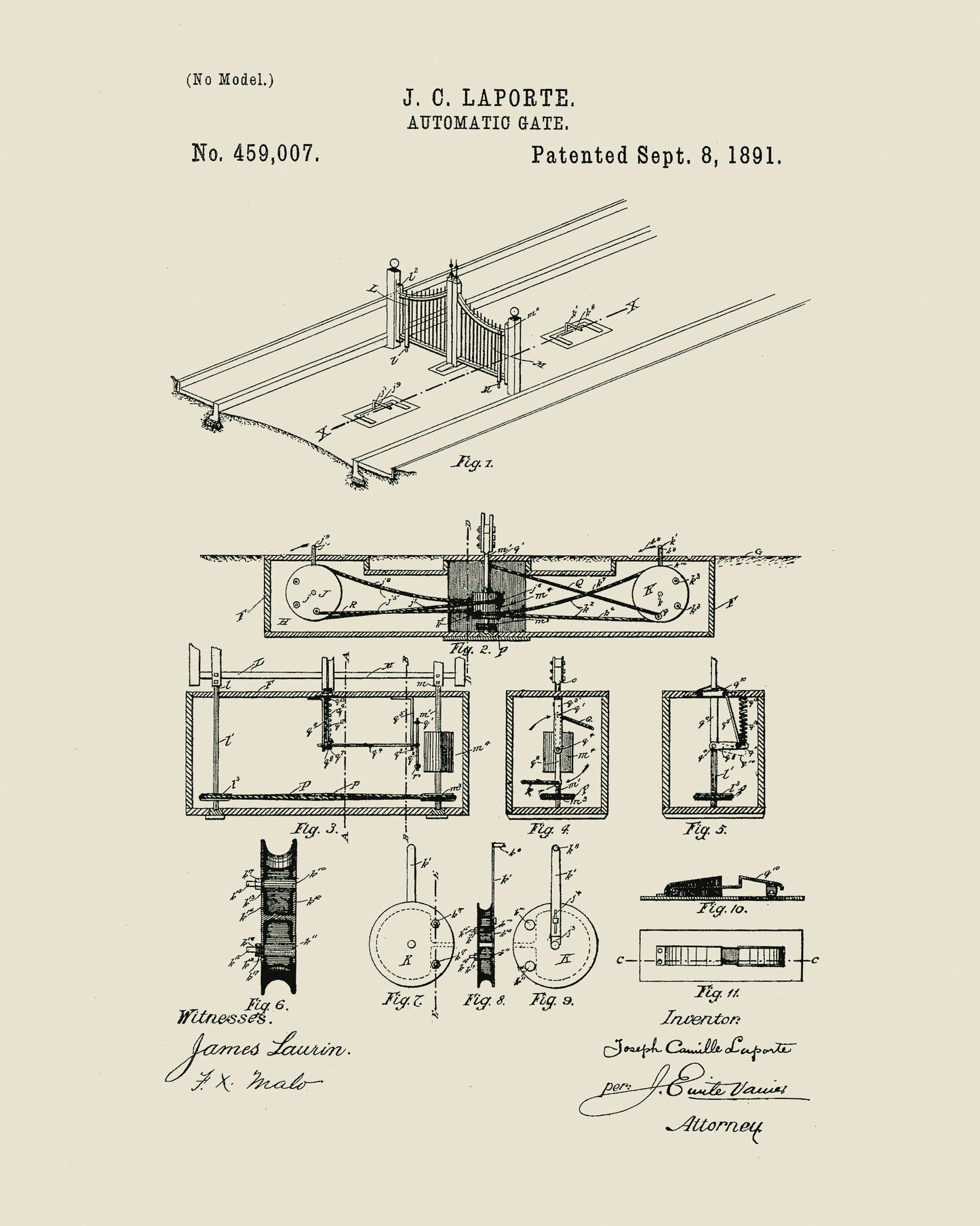 1891 Automatic Gate