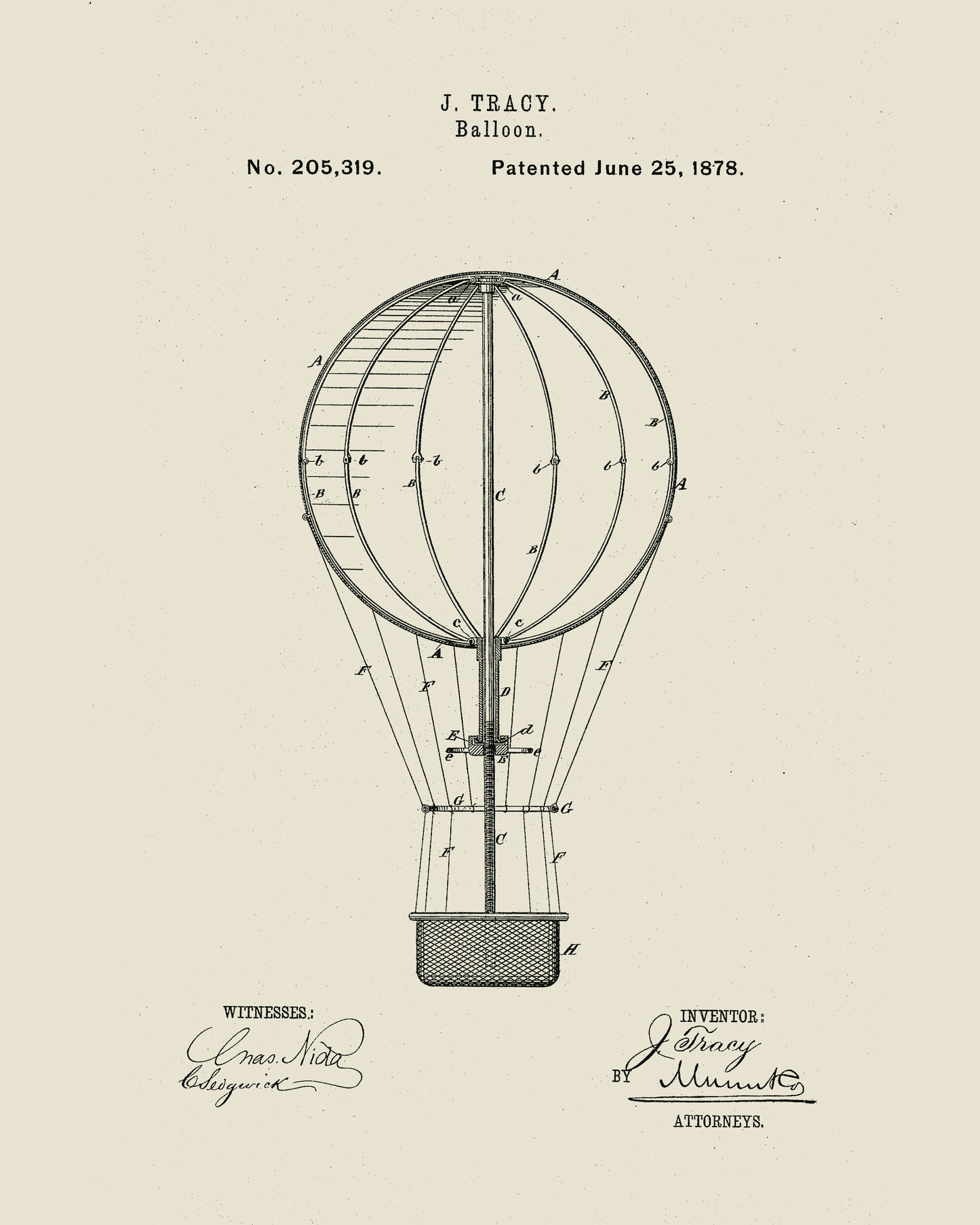 1878 Hot Air Balloon