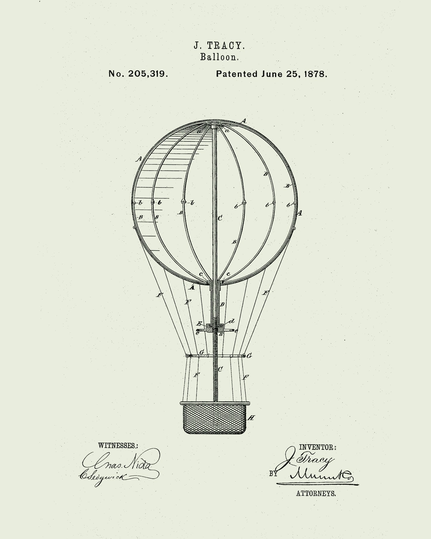 1878 Hot Air Balloon