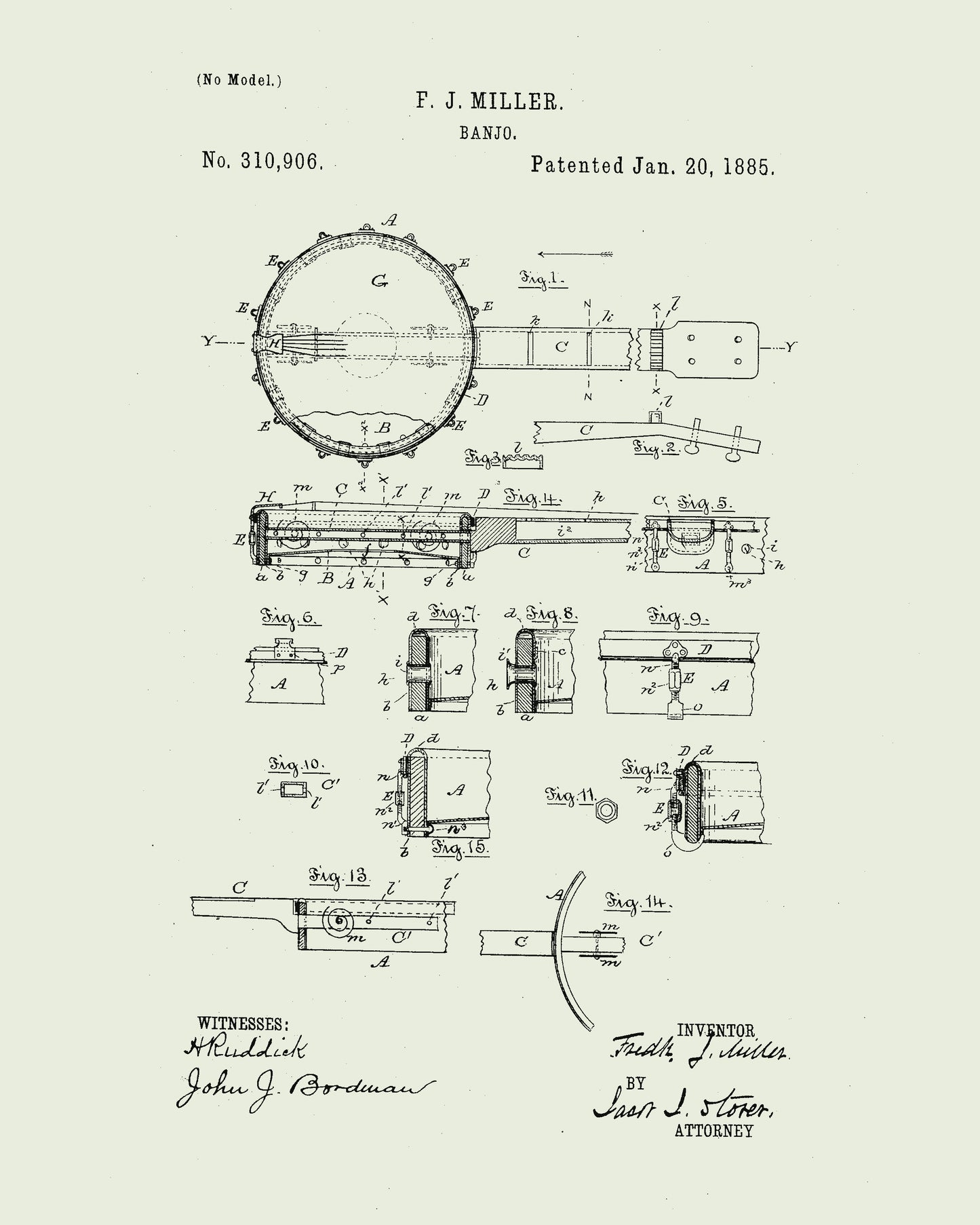 1885 Banjo