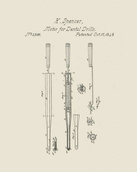 1848 Dentist Drill