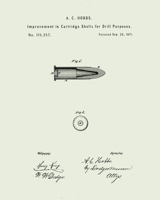 1871 Drill Shell