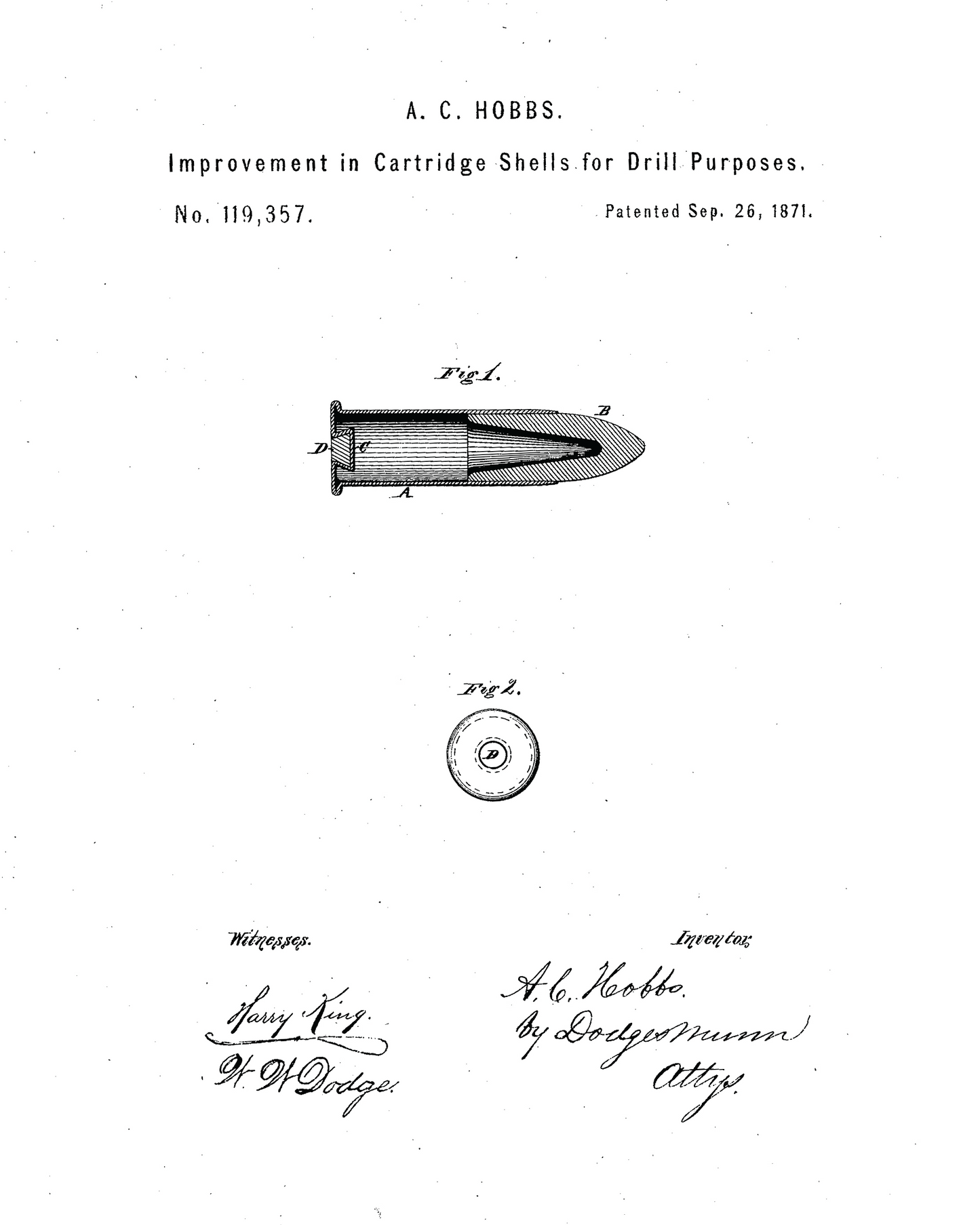 1871 Drill Shell