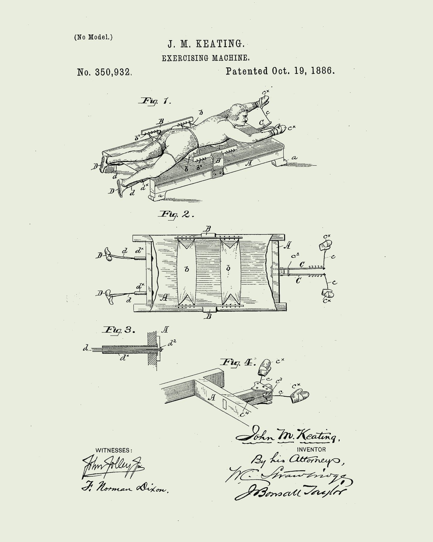 1886 Exercise Machine