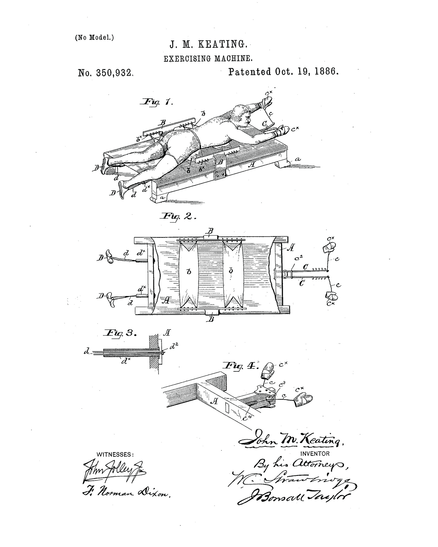 1886 Exercise Machine