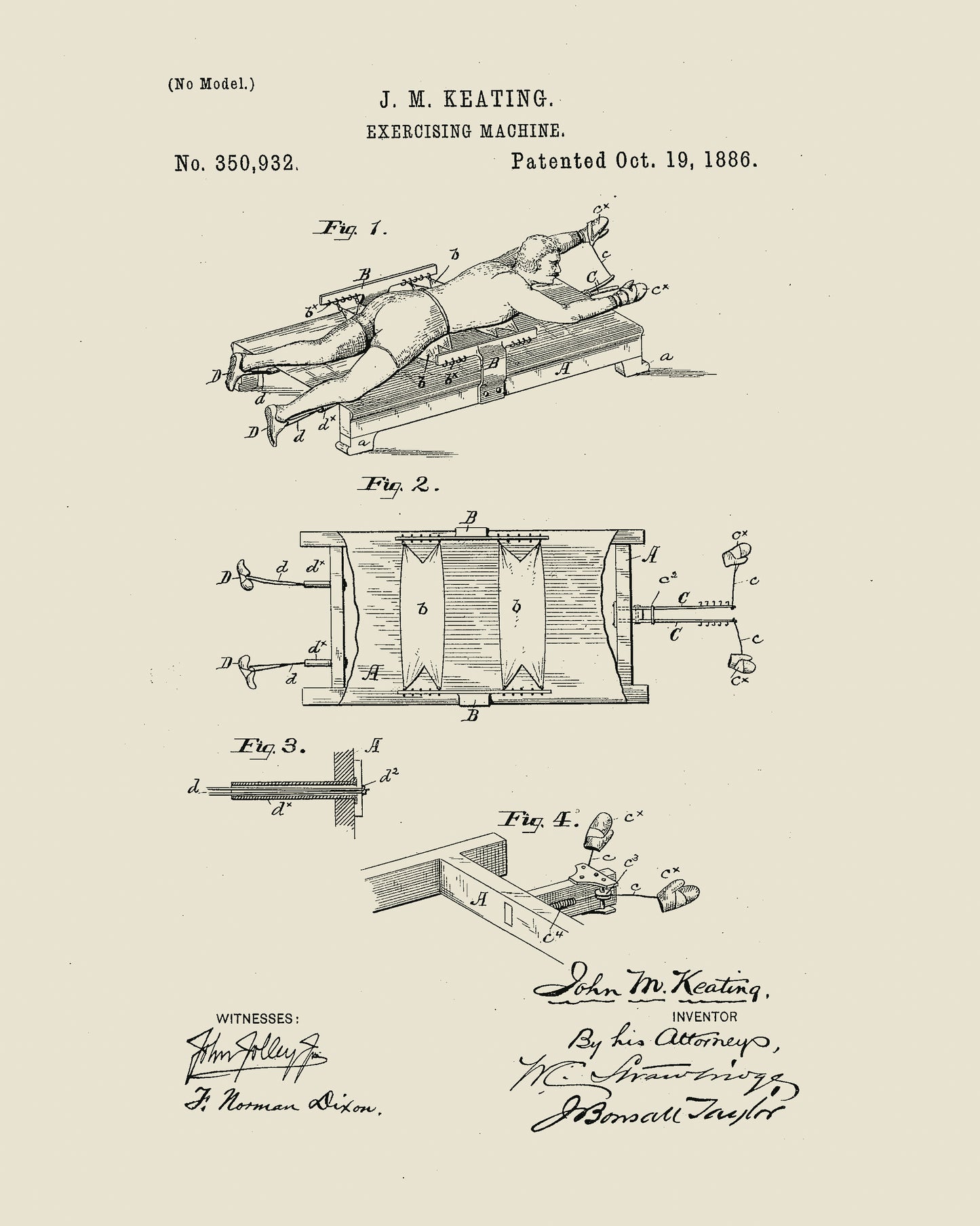 1886 Exercise Machine