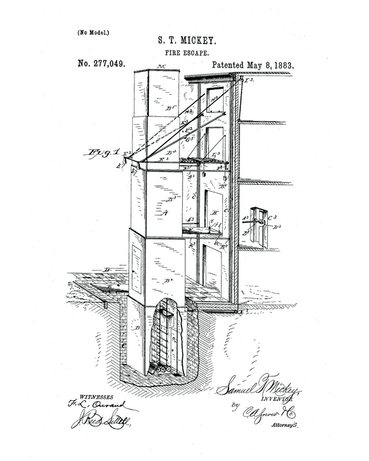 1883 Fire Escape