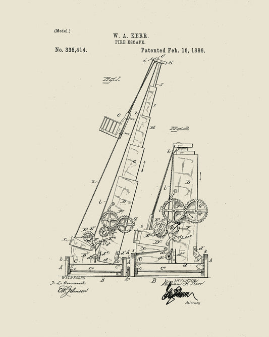 1886 Fire Escape