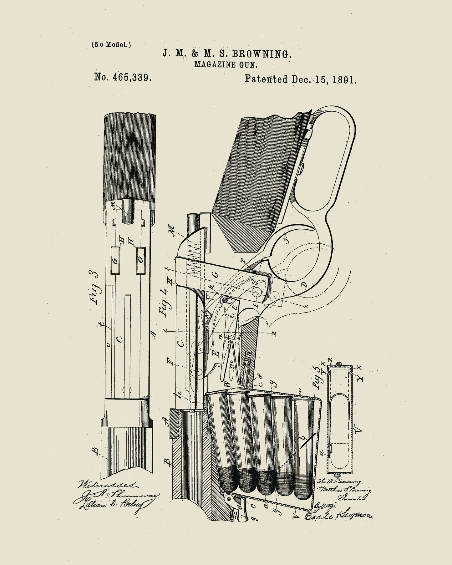 1891 Firearm Magazine