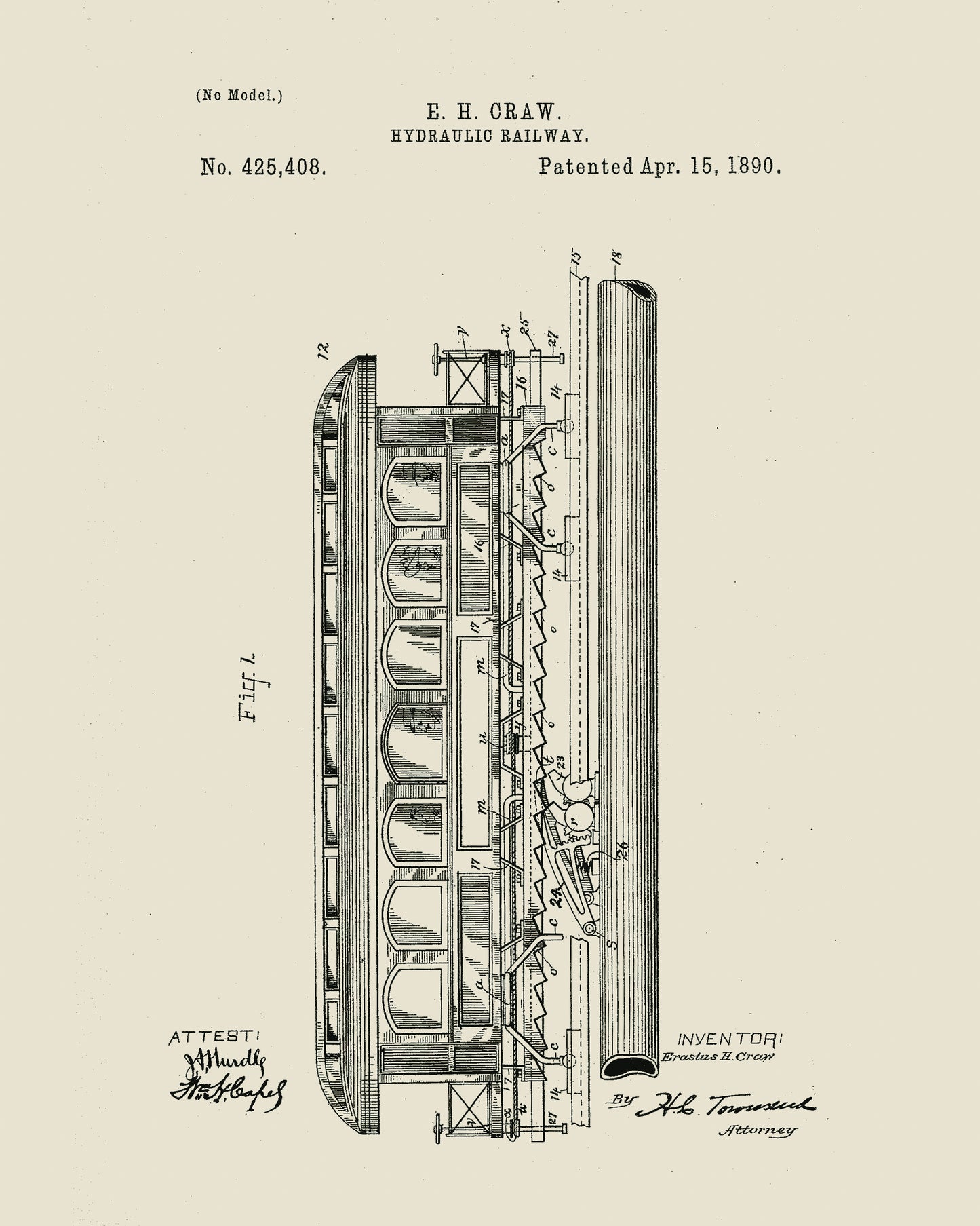 1890 Hydraulic Railway