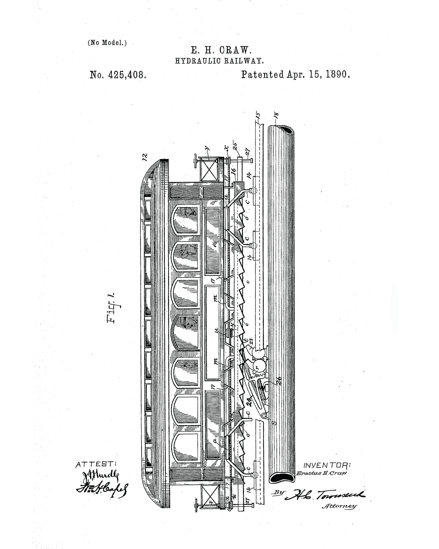 1890 Hydraulic Railway