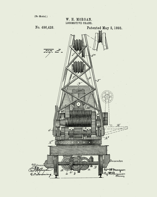 1893 Locomotive Crane