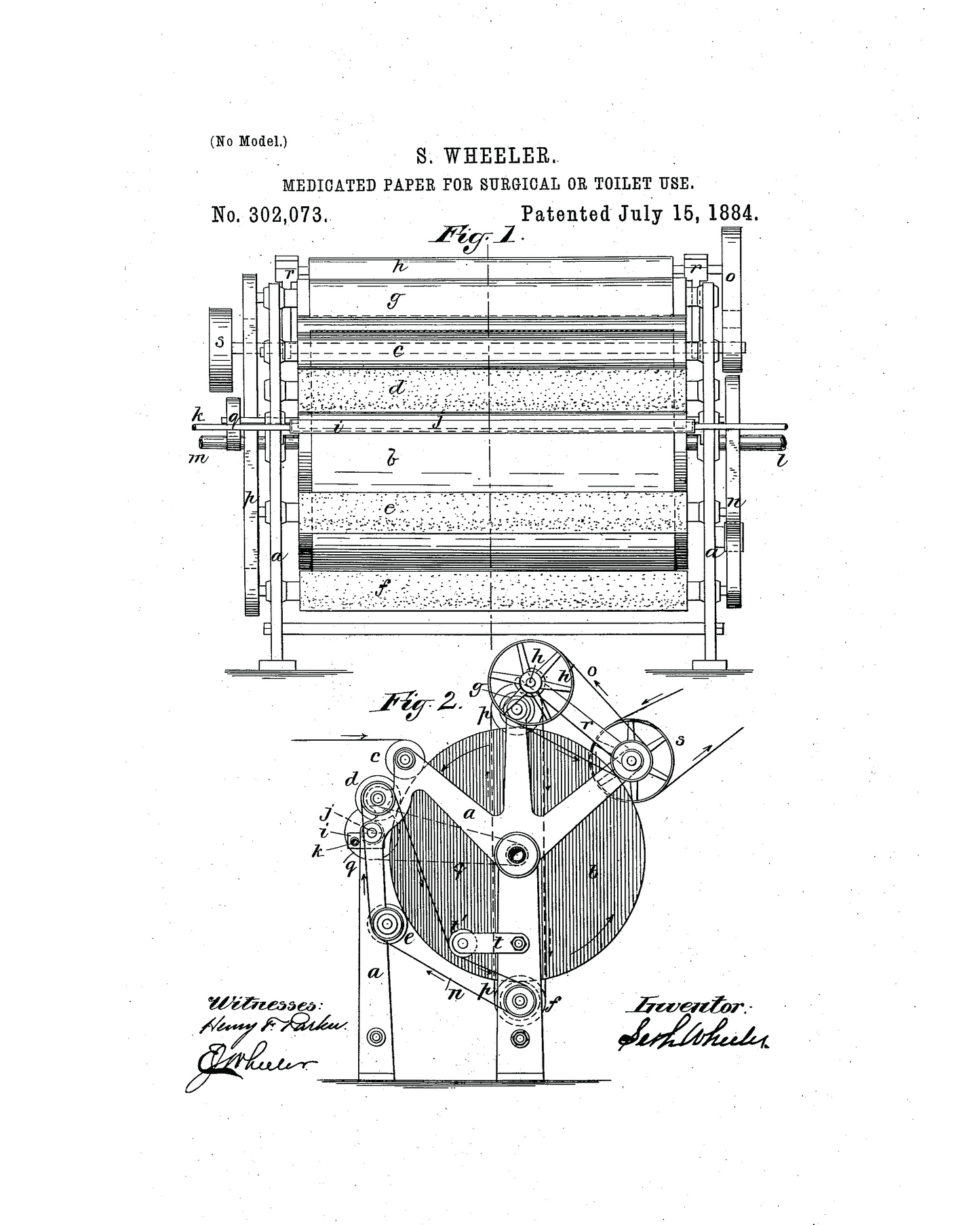 1884 Medicated Paper