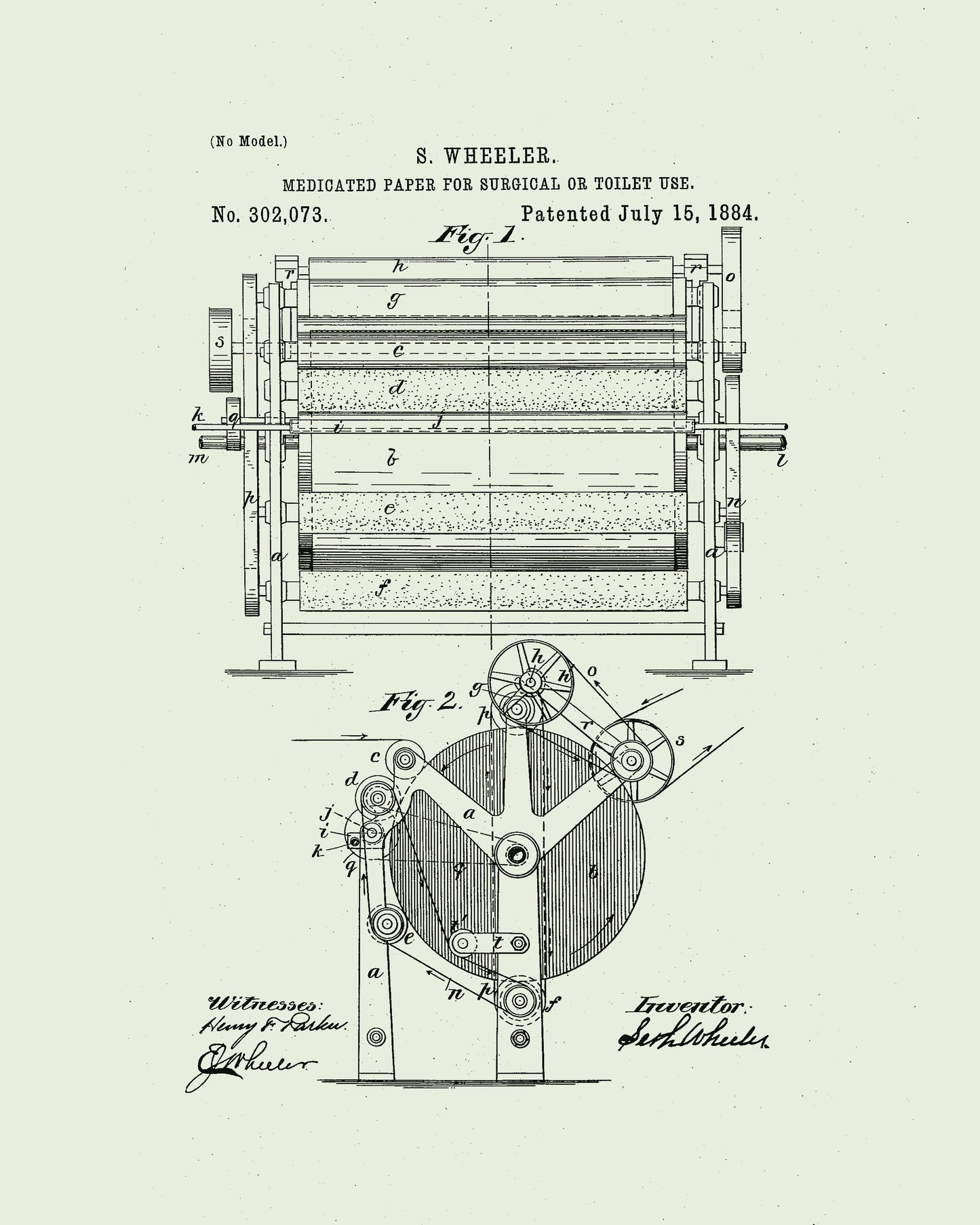 1884 Medicated Paper