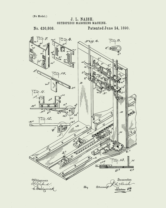 1890 Orthopedic Marching Machine