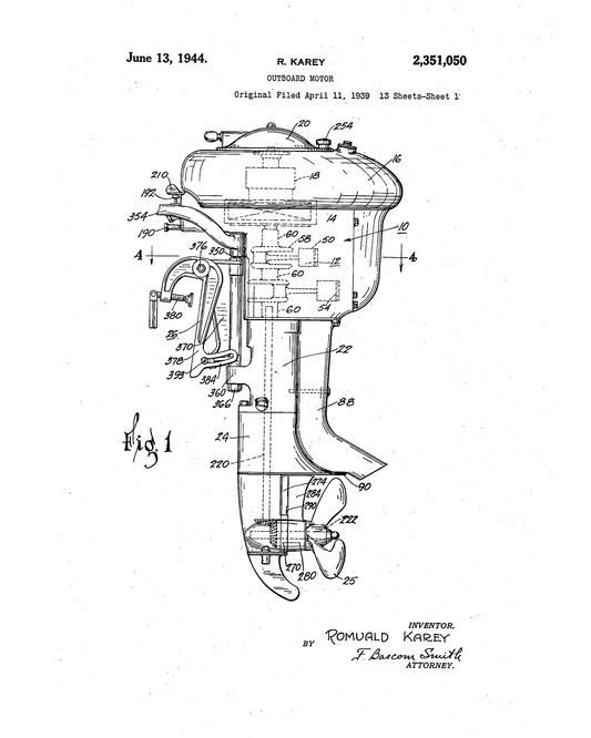 1939 Outboard Motor