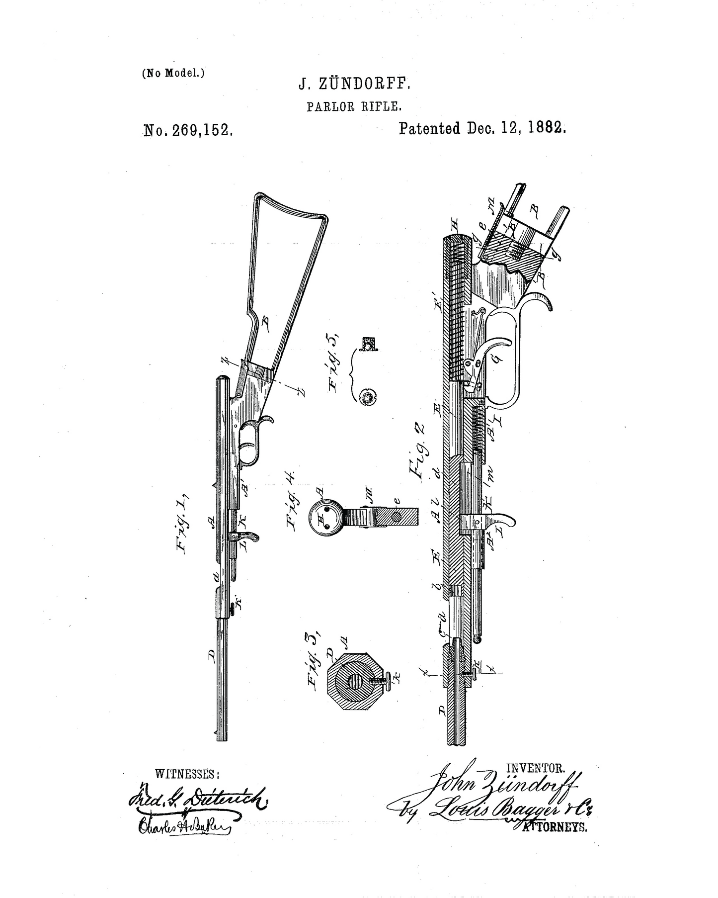 1882 Parlor Rifle