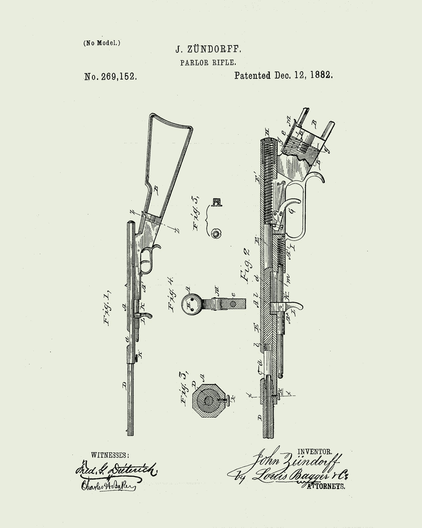 1882 Parlor Rifle