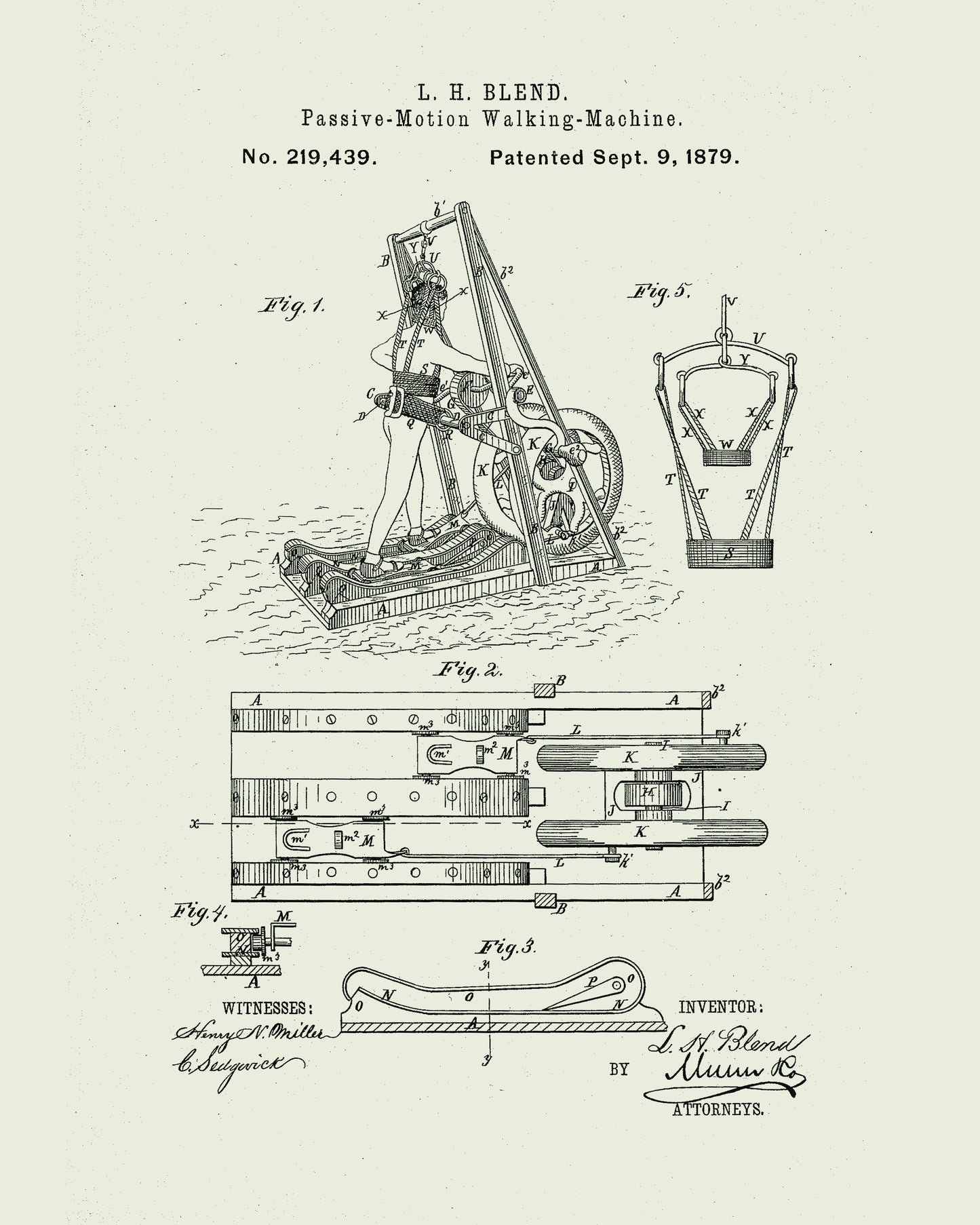 1879 Passive Motion Machine