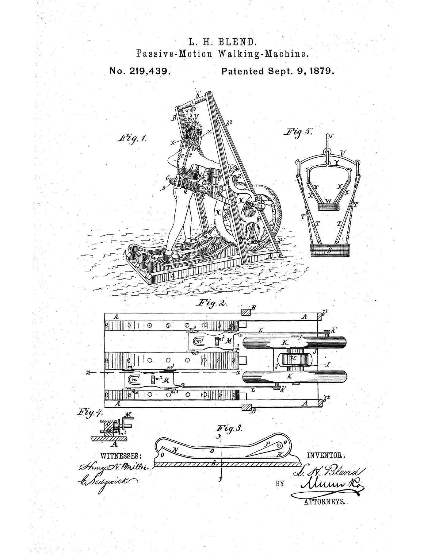 1879 Passive Motion Machine