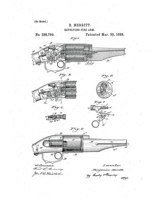 1886 Revolving Firearm