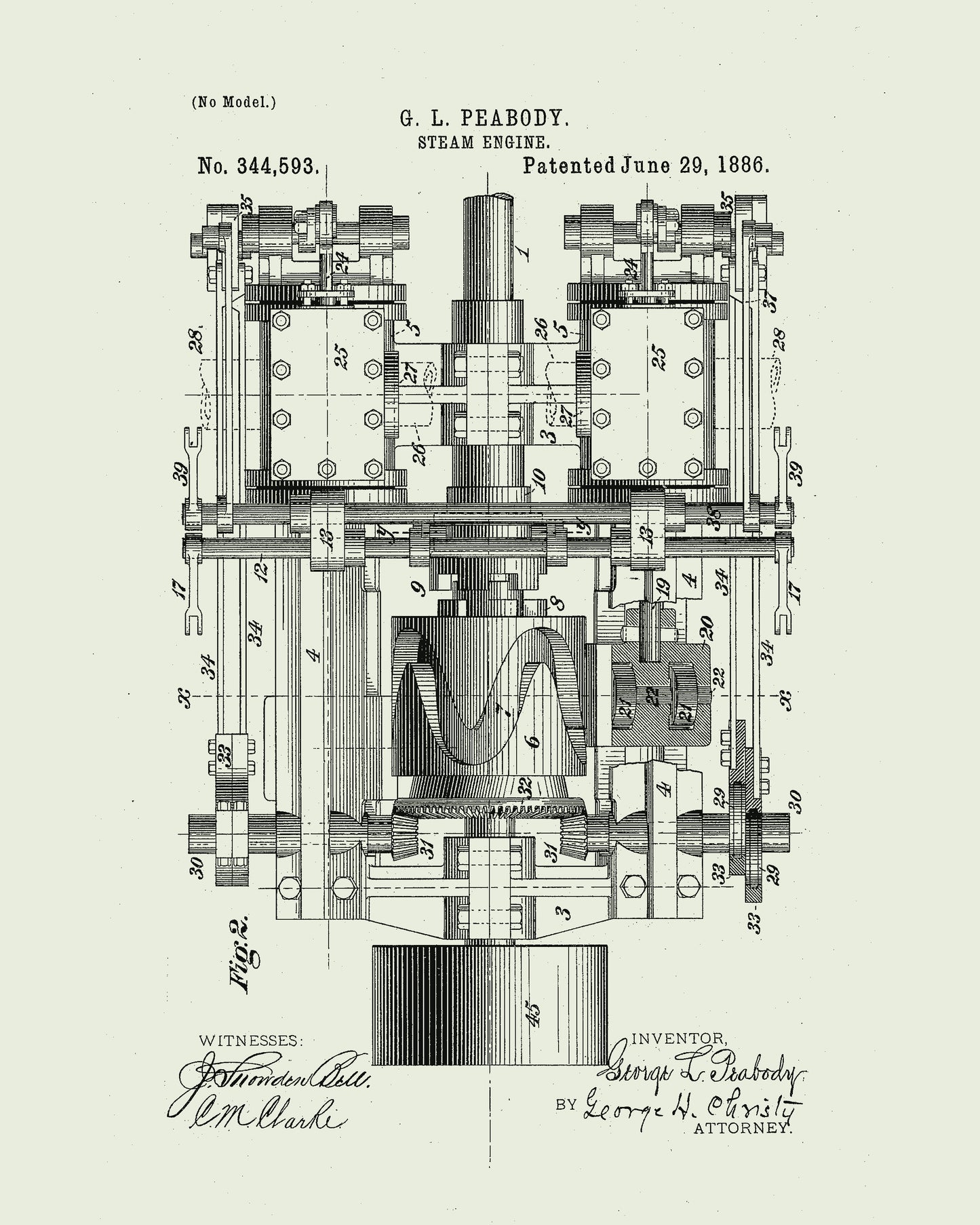 1886 Steam Engine