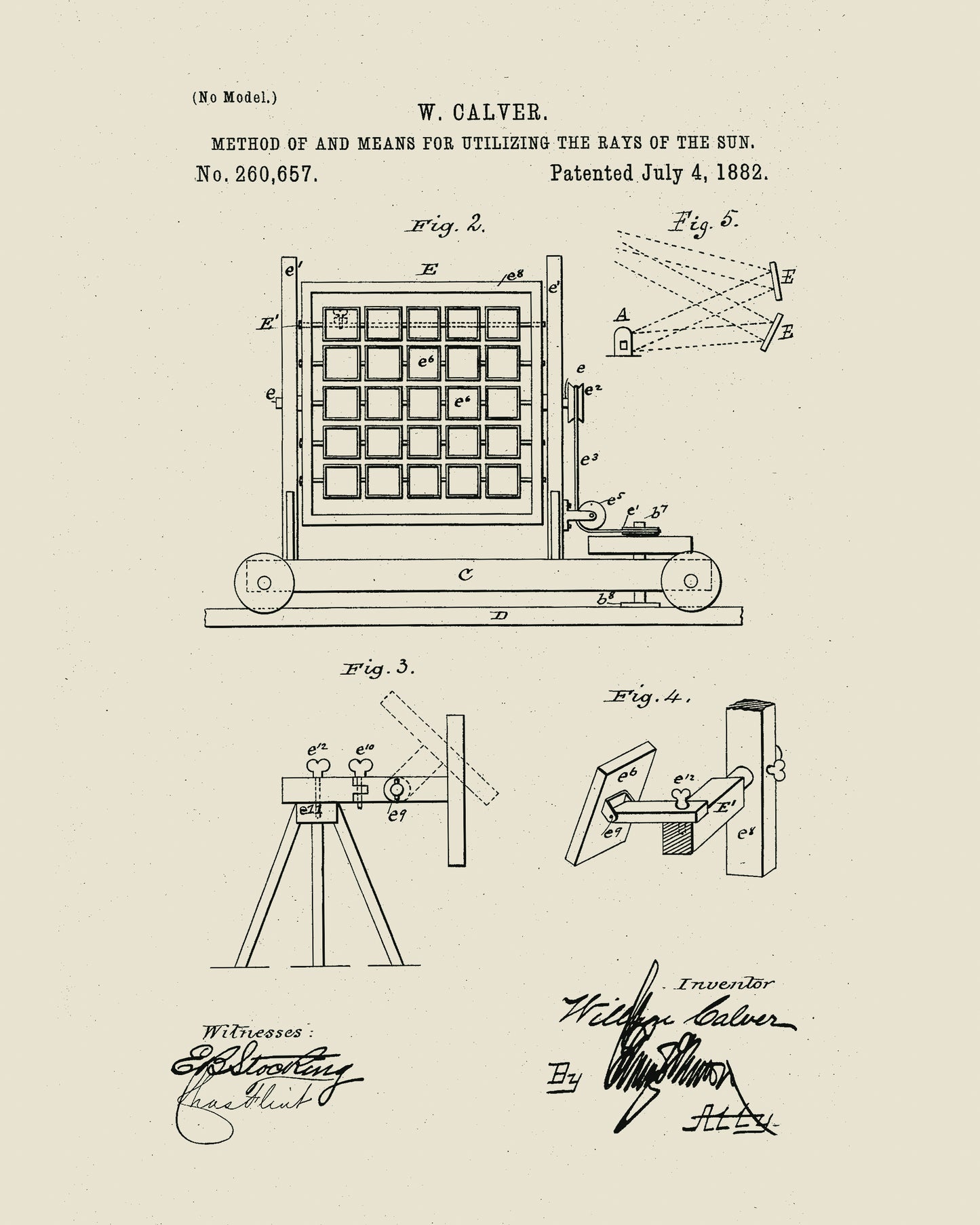 1882 Sun Concentrator