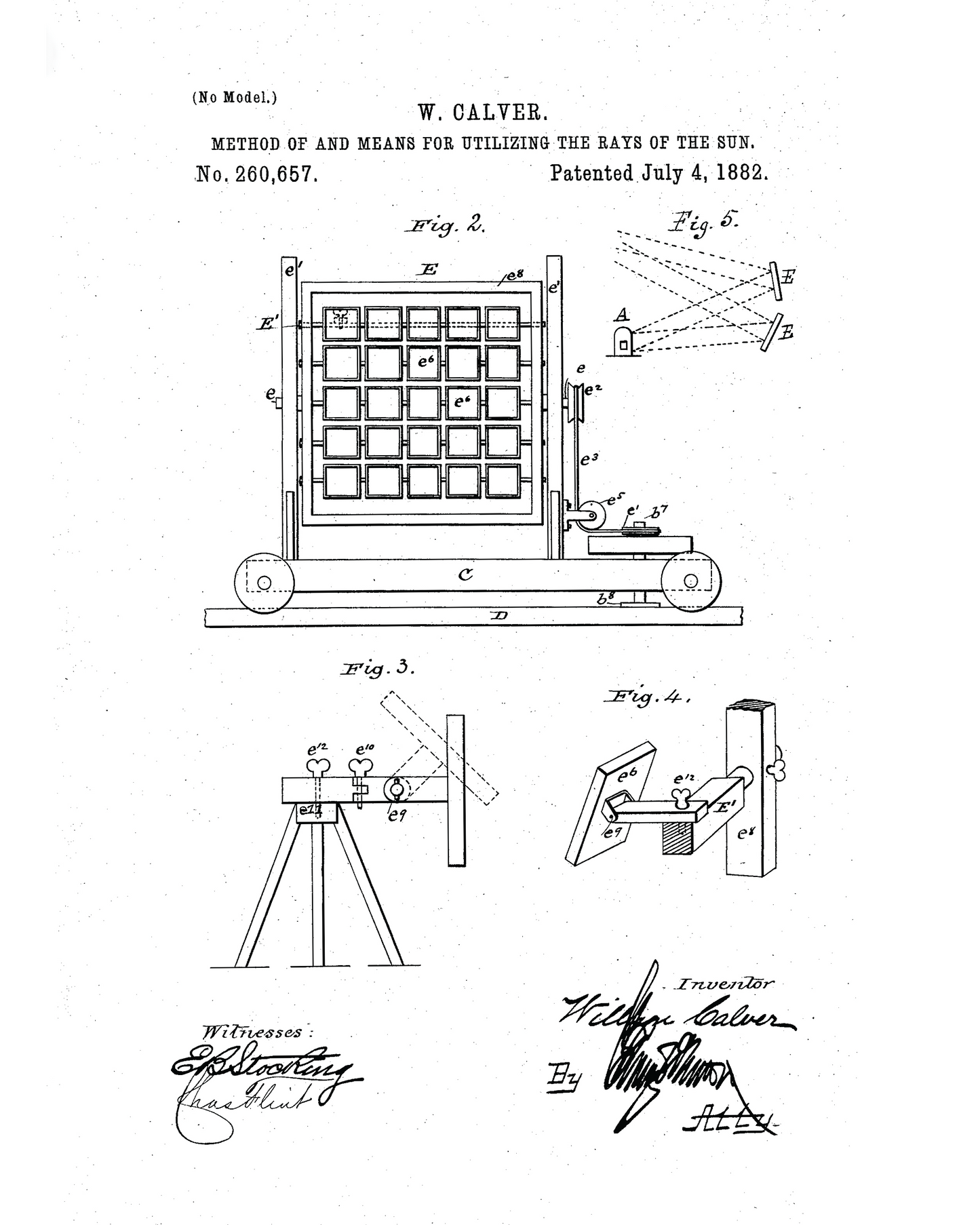 1882 Sun Concentrator