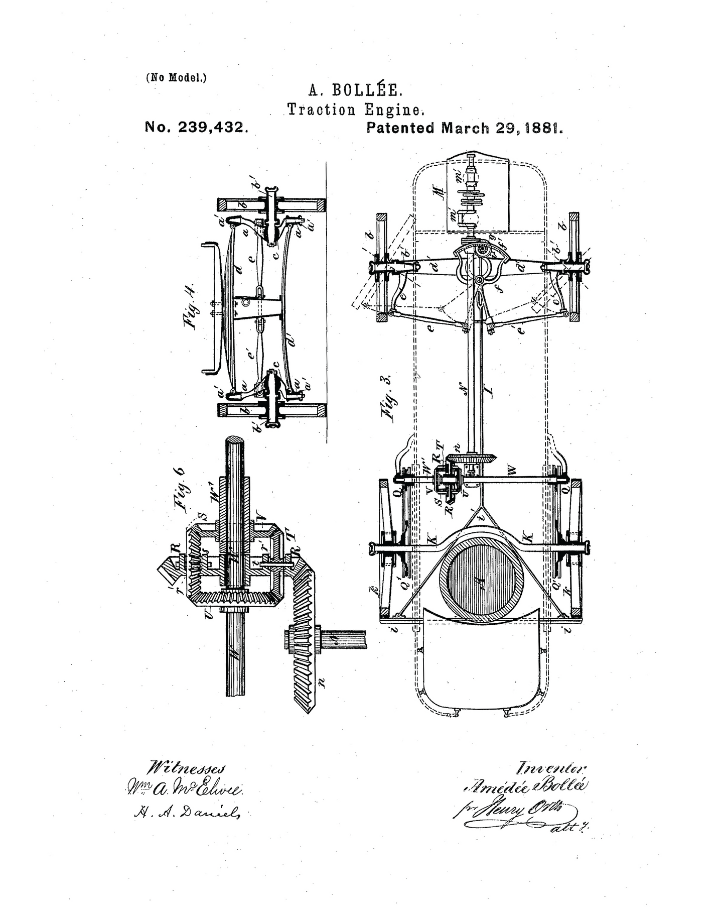 1881 Tractor Traction Engine