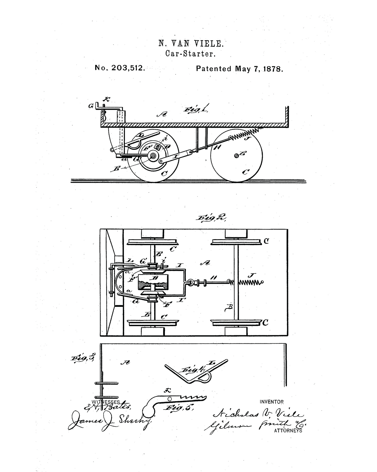 1878 Train Car Starter