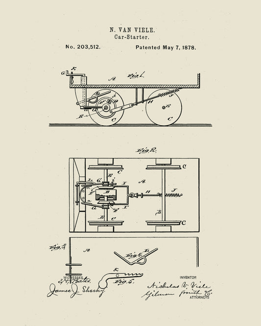 1878 Train Car Starter