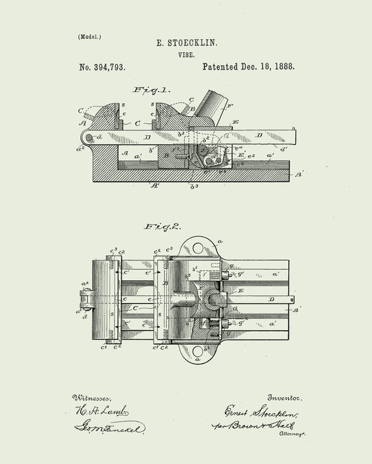 1888 Machinist Vice