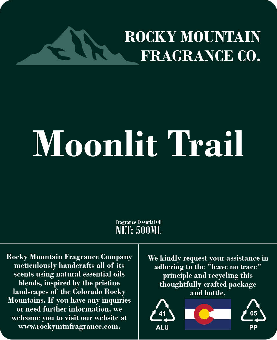 Moonlit Trail Fragrance Oil - Rocky Mountain Fragrance Co.