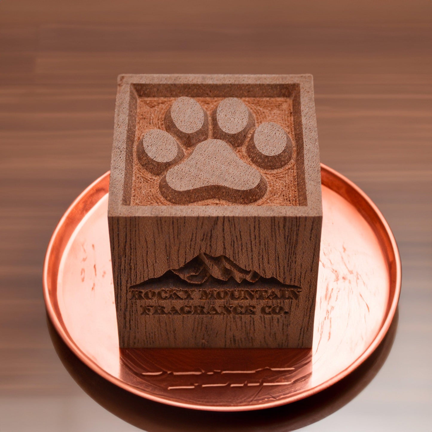 "TimberScent" Paw Wood Diffuser Block - Rocky Mountain Fragrance Co.