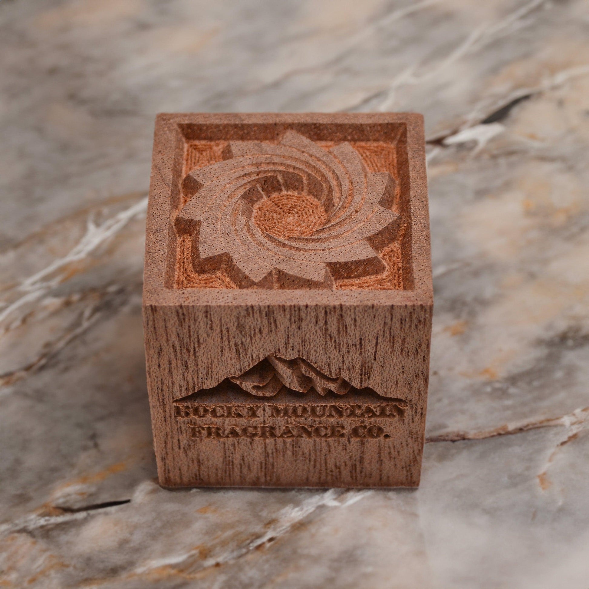 "TimberScent" Spiral Wood Diffuser Block - Rocky Mountain Fragrance Co.