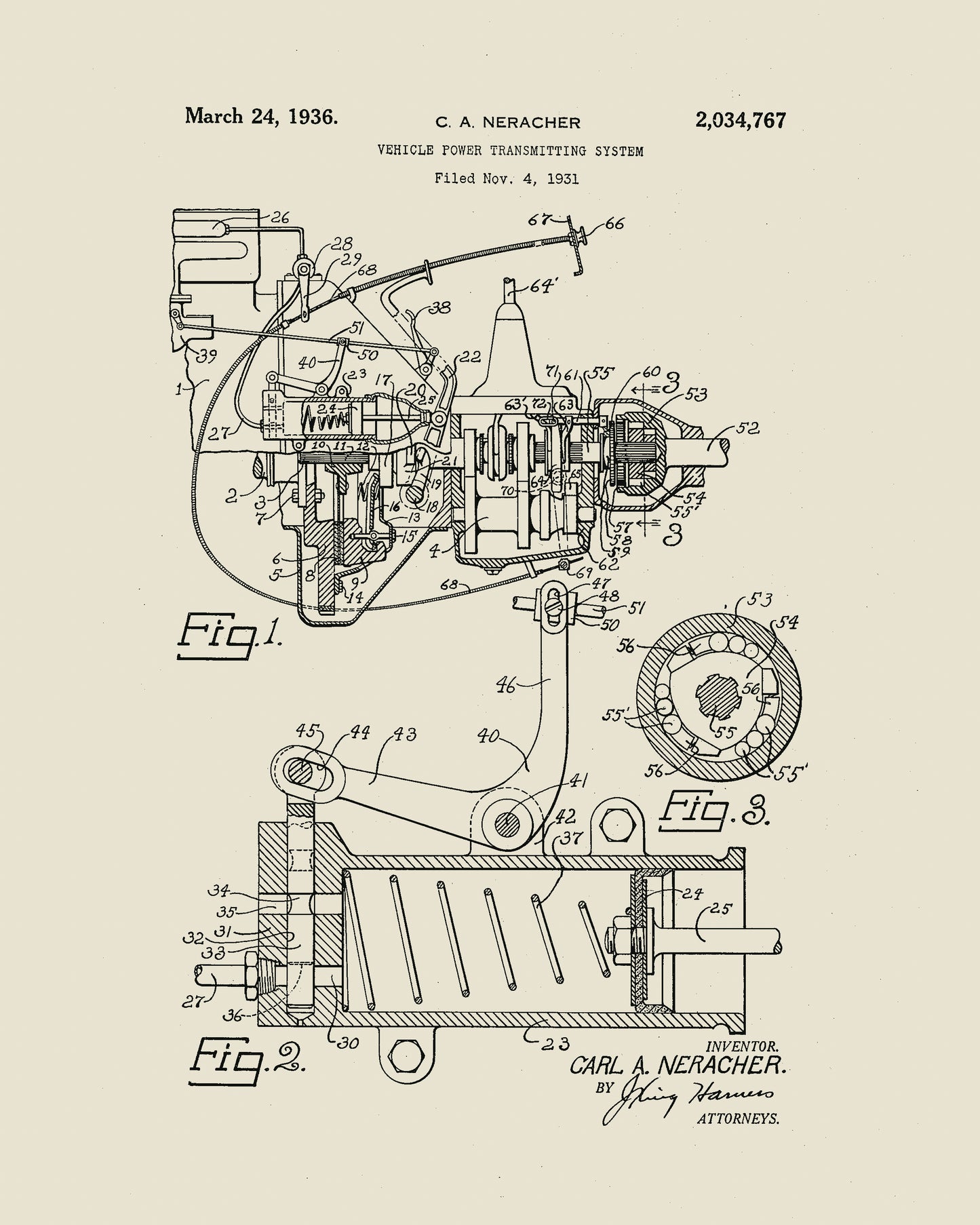 1936 Vehicle Transmission