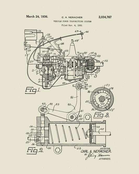 1936 Vehicle Transmission
