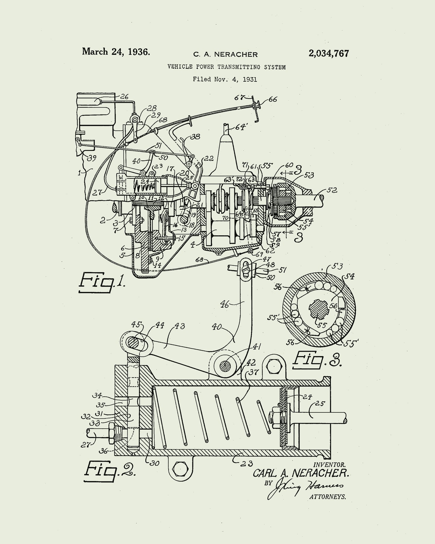 1936 Vehicle Transmission