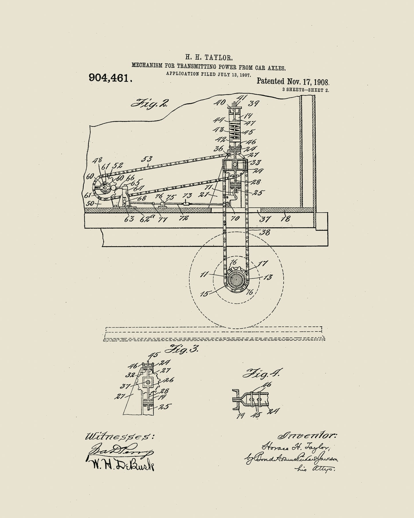 1908 Vehicle Transmission